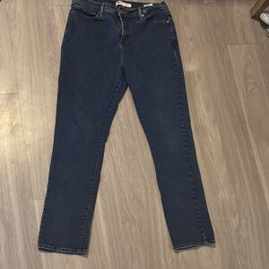 Levi's Women's Skinny Jeans - Dark Blue